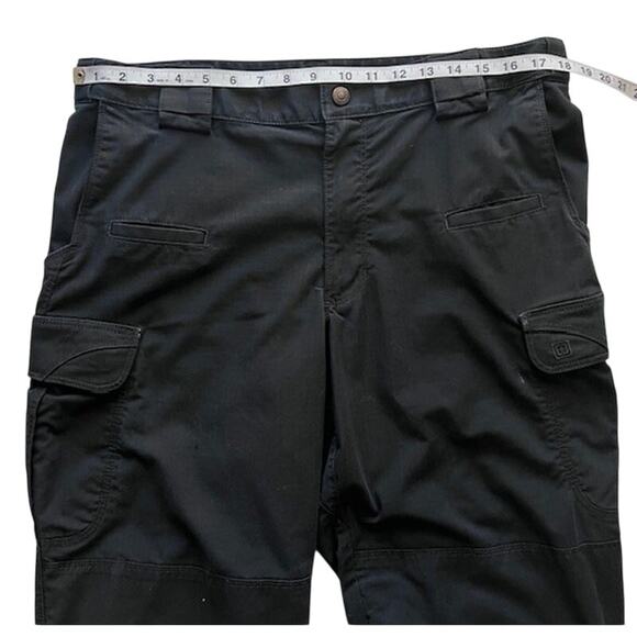 5.11 Tactical Pants Men's 36x32 Cargo Series 74369 Utility Security Combat Black - Picture 7 of 13